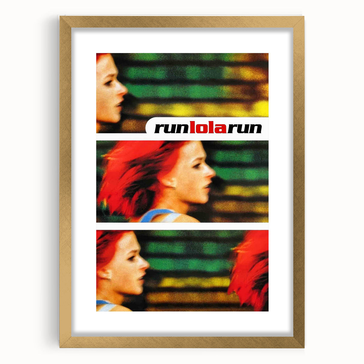 Run Lola Run 1990s Vintage Movie Poster | Classic 90s Film Art