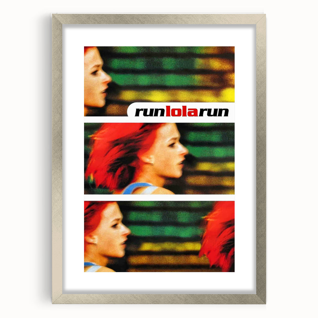 Run Lola Run 1990s Vintage Movie Poster | Classic 90s Film Art