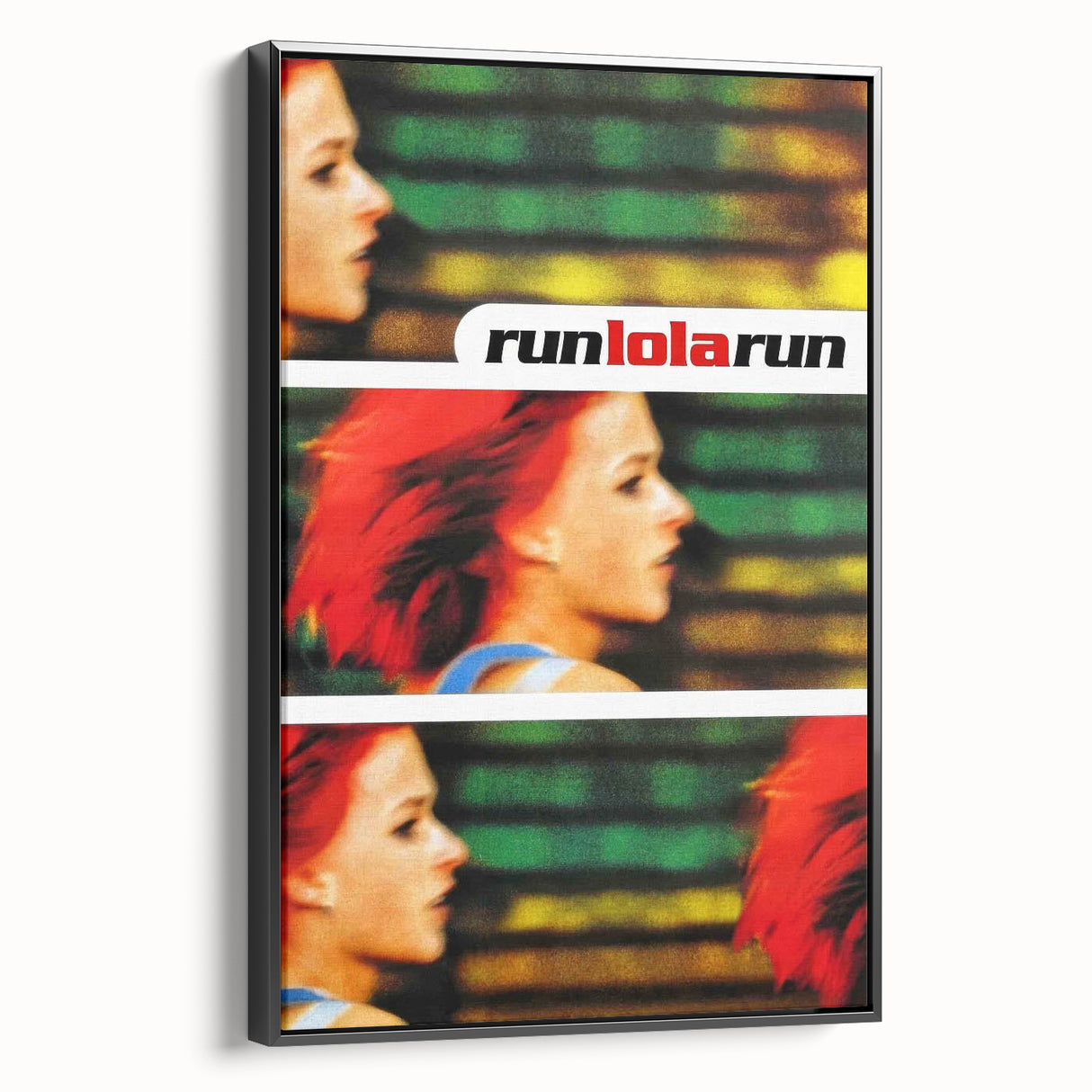 Run Lola Run 1990s Vintage Movie Poster | Classic 90s Film Art