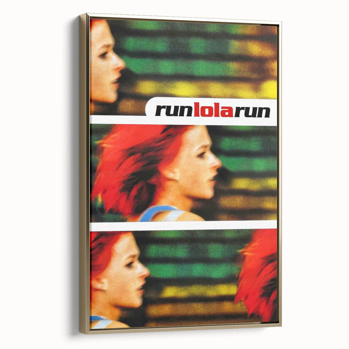 Run Lola Run 1990s Vintage Movie Poster | Classic 90s Film Art