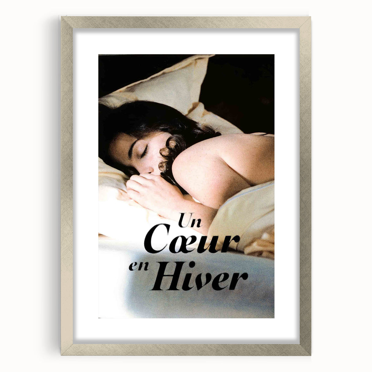 1990s Vintage Movie Poster - Classic 90s Film Art - Un Cœur en Hiver