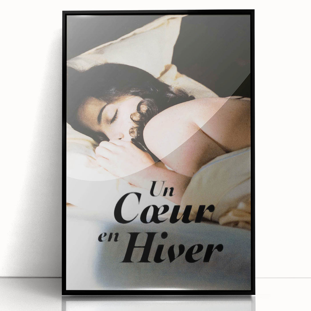 1990s Vintage Movie Poster - Classic 90s Film Art - Un Cœur en Hiver