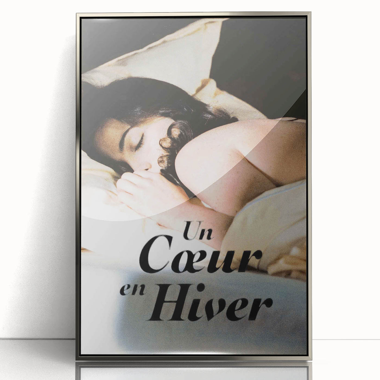 1990s Vintage Movie Poster - Classic 90s Film Art - Un Cœur en Hiver