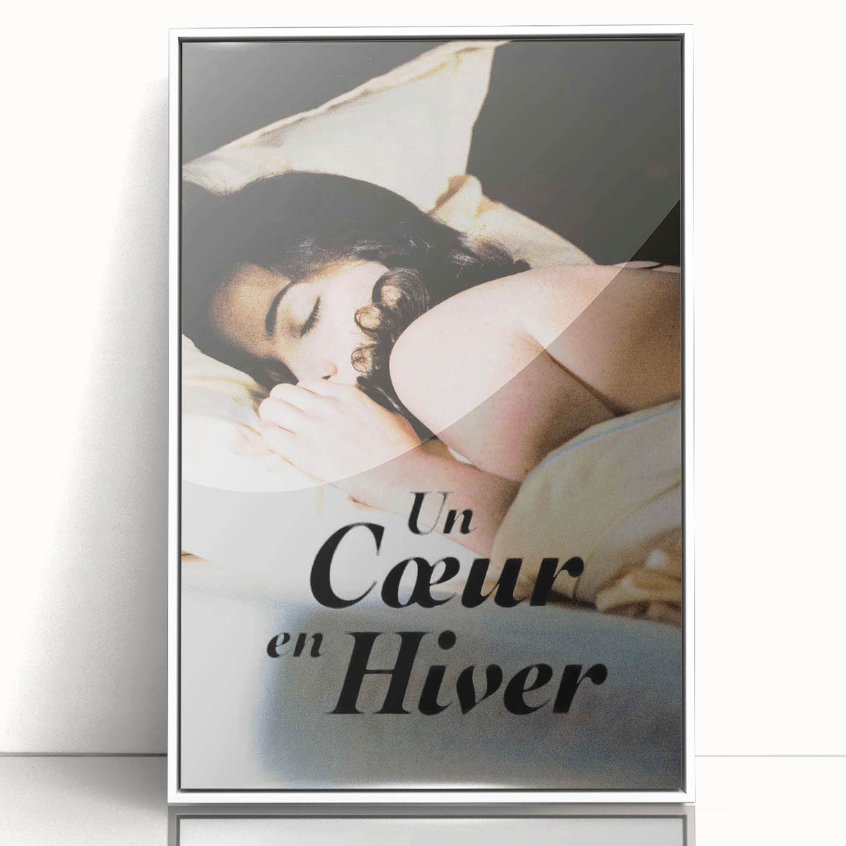 1990s Vintage Movie Poster - Classic 90s Film Art - Un Cœur en Hiver