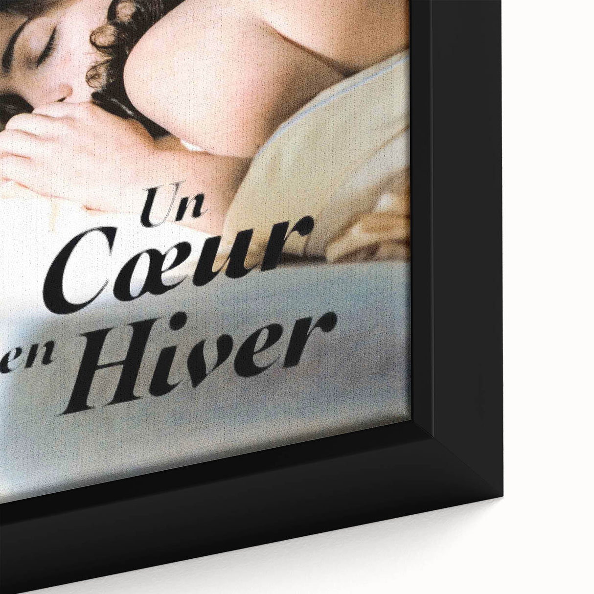 1990s Vintage Movie Poster - Classic 90s Film Art - Un Cœur en Hiver