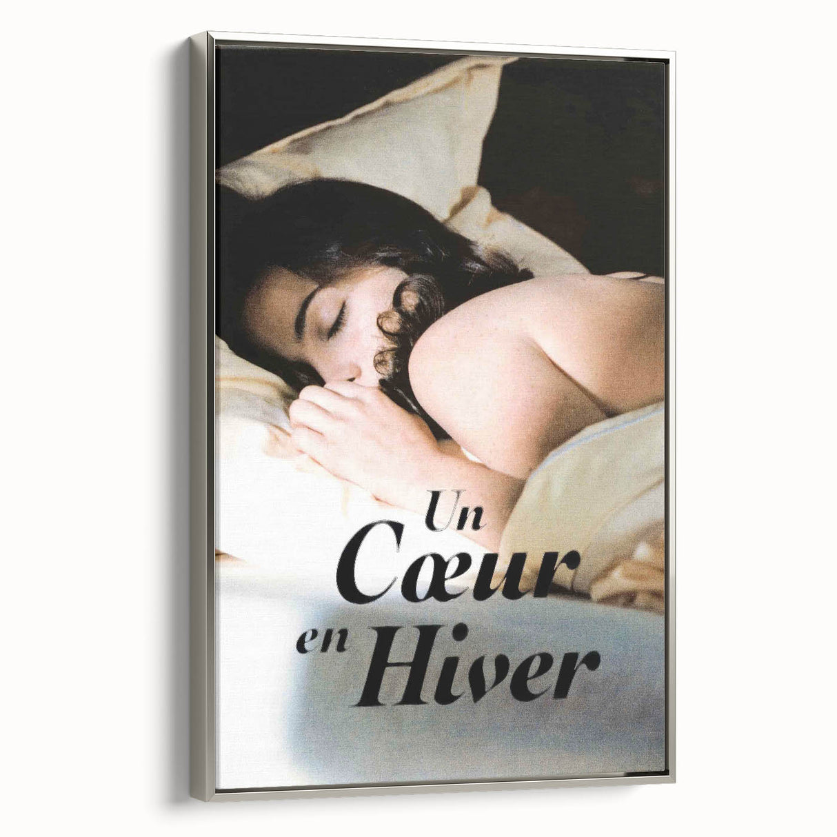 1990s Vintage Movie Poster - Classic 90s Film Art - Un Cœur en Hiver