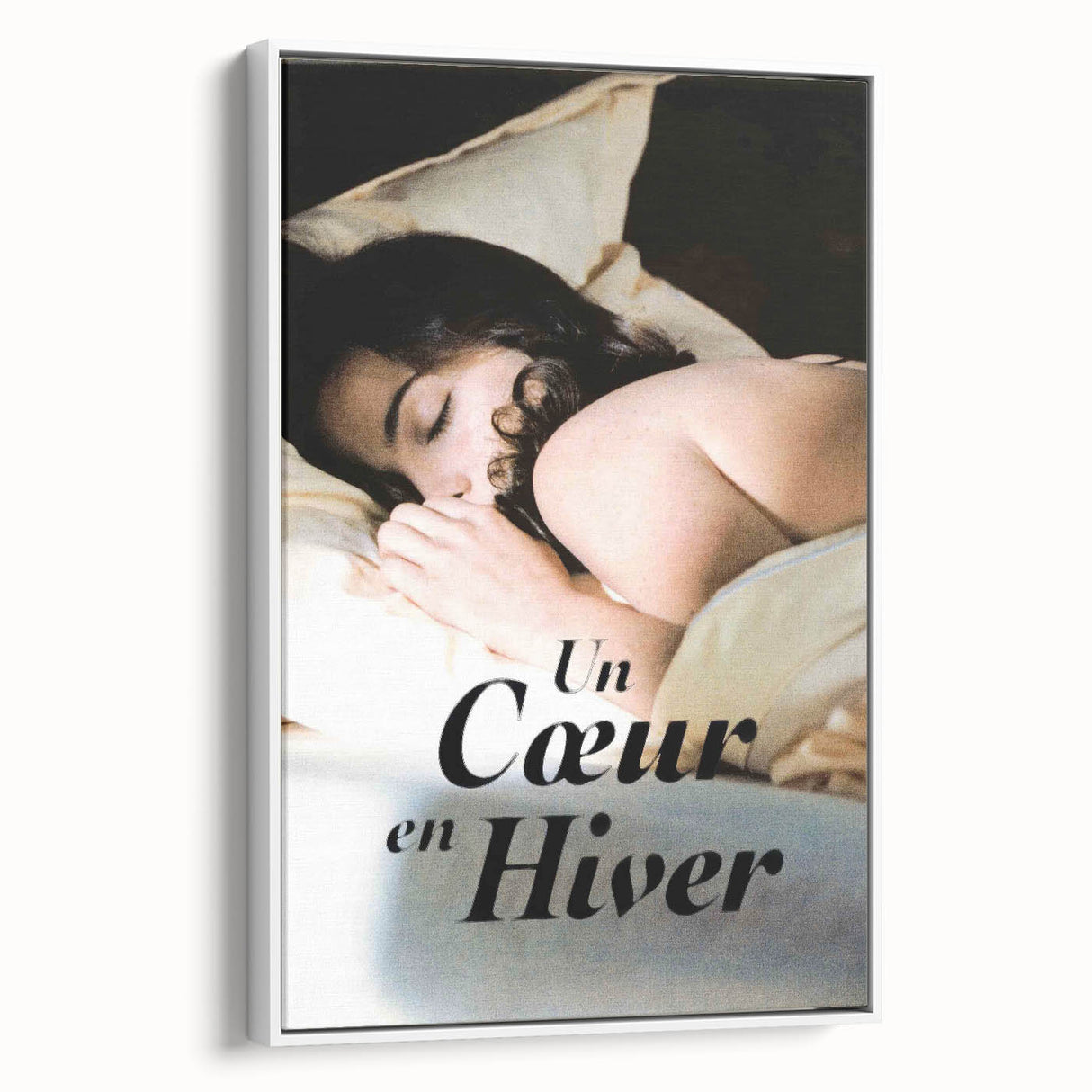 1990s Vintage Movie Poster - Classic 90s Film Art - Un Cœur en Hiver