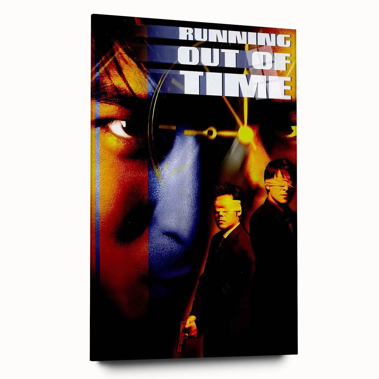 Running Out of Time 1990s Vintage Movie Poster | Classic 90s Film Art