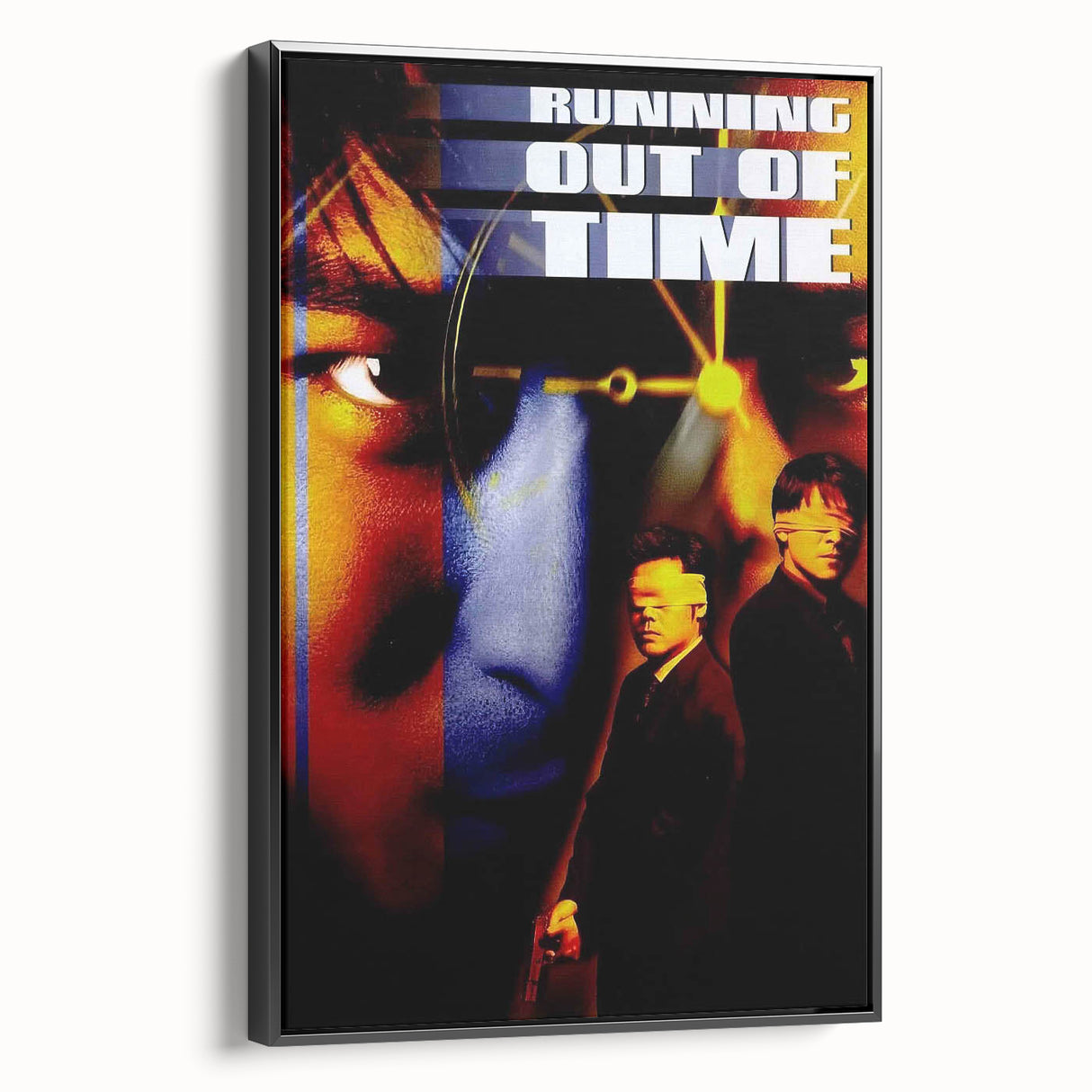Running Out of Time 1990s Vintage Movie Poster | Classic 90s Film Art