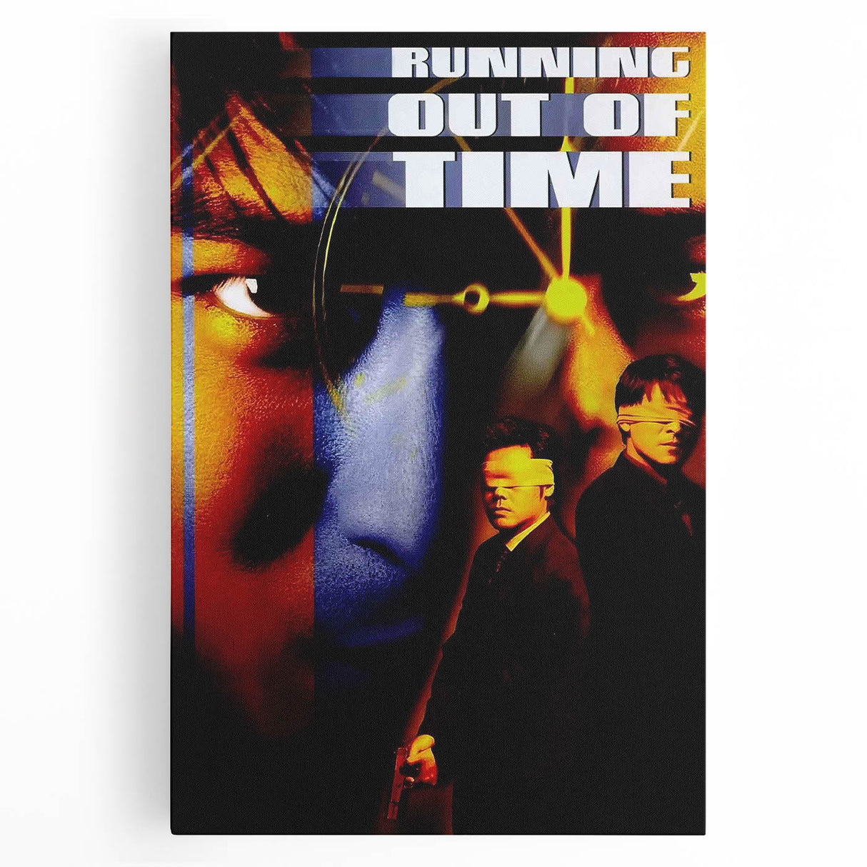 Running Out of Time 1990s Vintage Movie Poster | Classic 90s Film Art