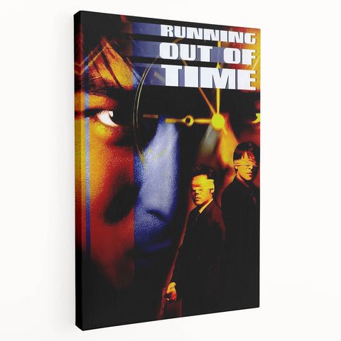 Running Out of Time 1990s Vintage Movie Poster | Classic 90s Film Art