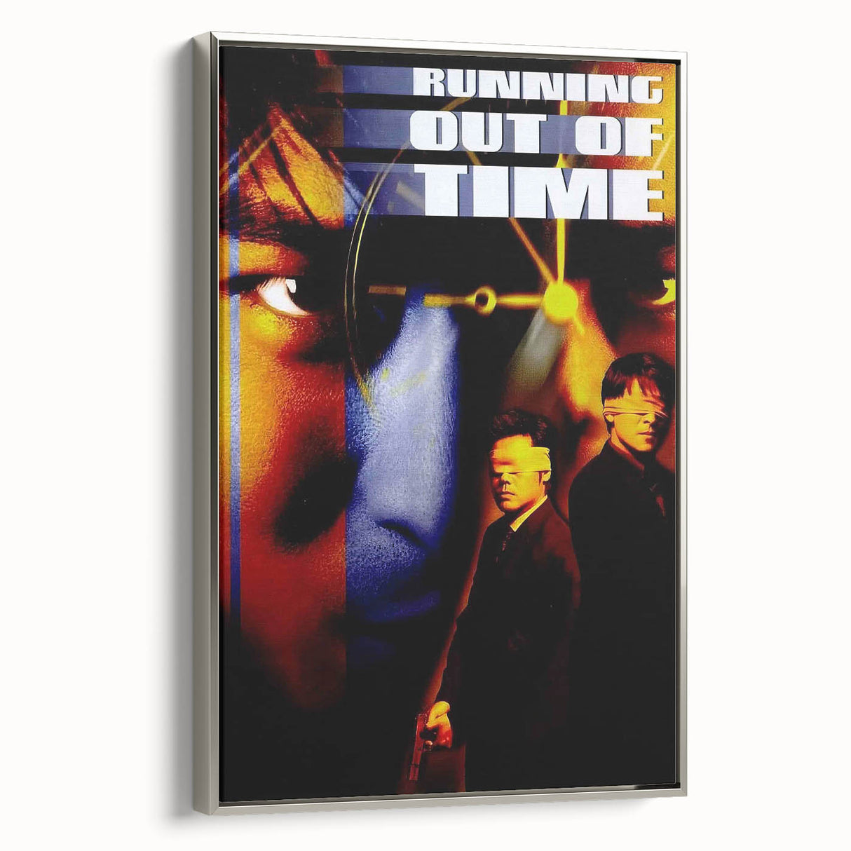 Running Out of Time 1990s Vintage Movie Poster | Classic 90s Film Art
