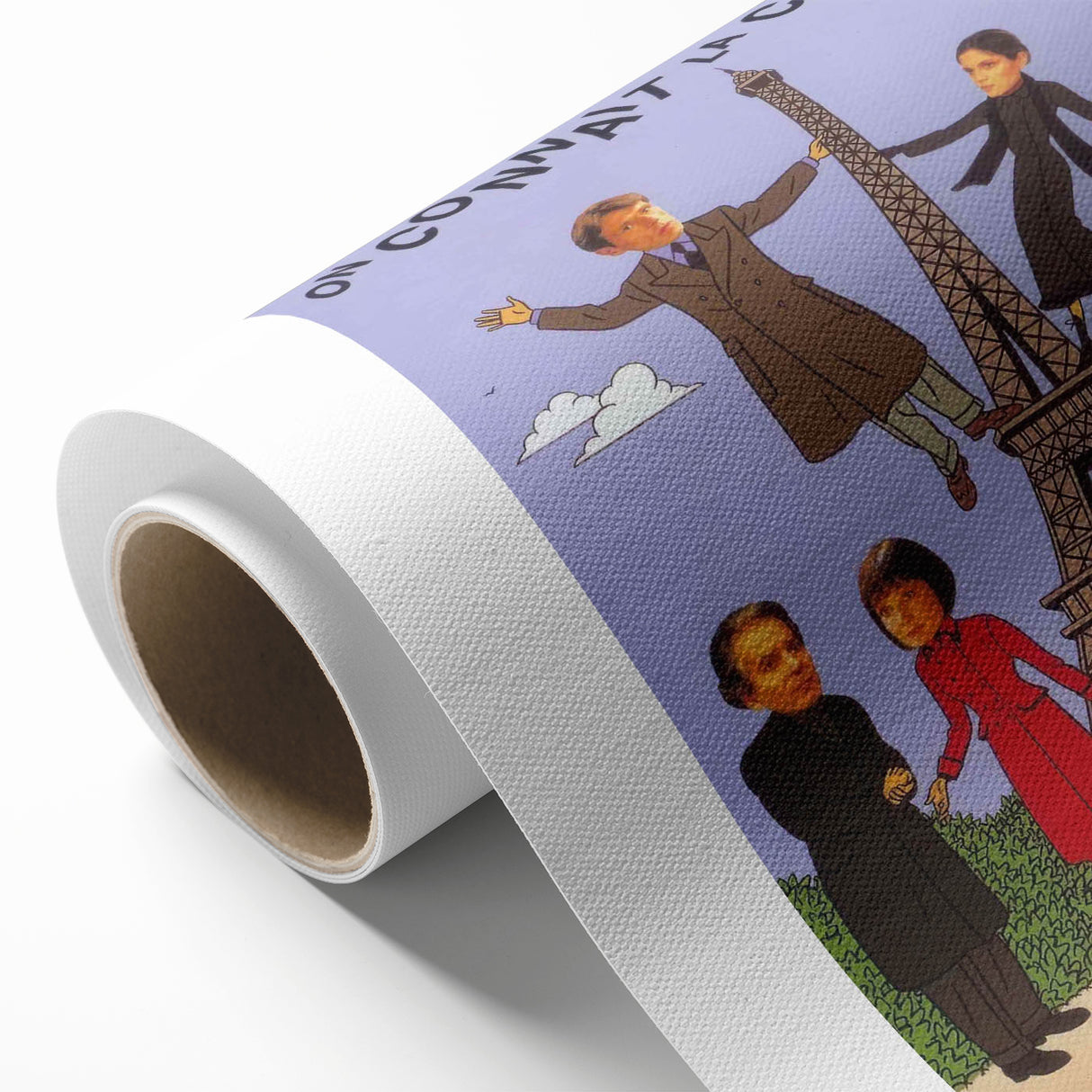 On Connaît la Chanson 1990s Vintage Movie Poster | Classic 90s Film Art