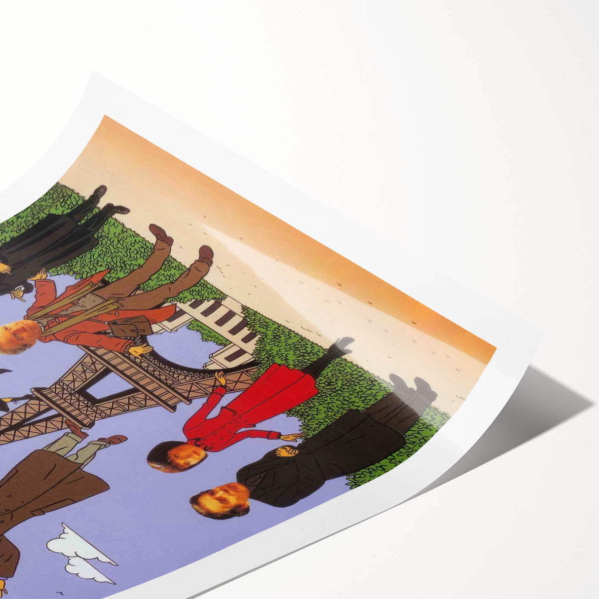 On Connaît la Chanson 1990s Vintage Movie Poster | Classic 90s Film Art