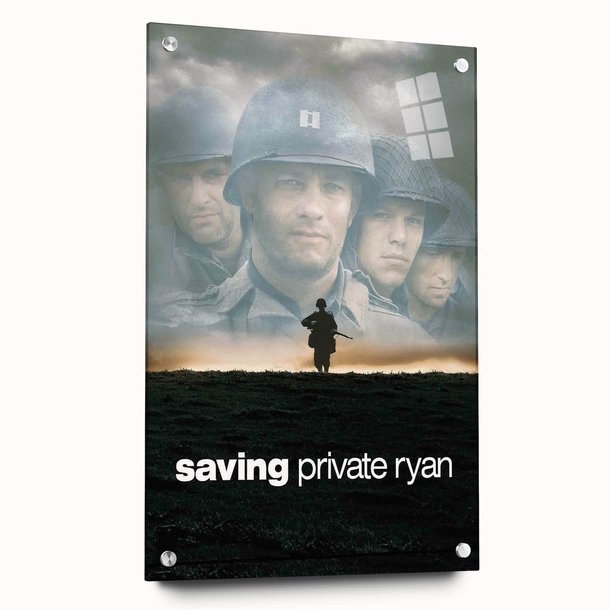 Saving Private Ryan 1990s Vintage Movie Poster | Classic 90s Film Art