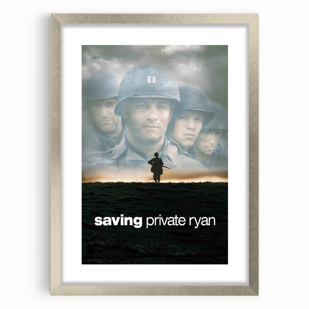 Saving Private Ryan 1990s Vintage Movie Poster | Classic 90s Film Art