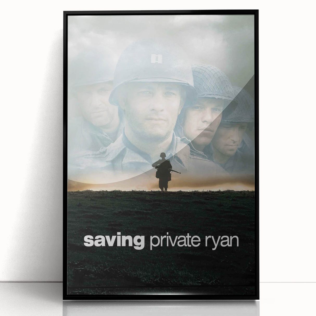 Saving Private Ryan 1990s Vintage Movie Poster | Classic 90s Film Art