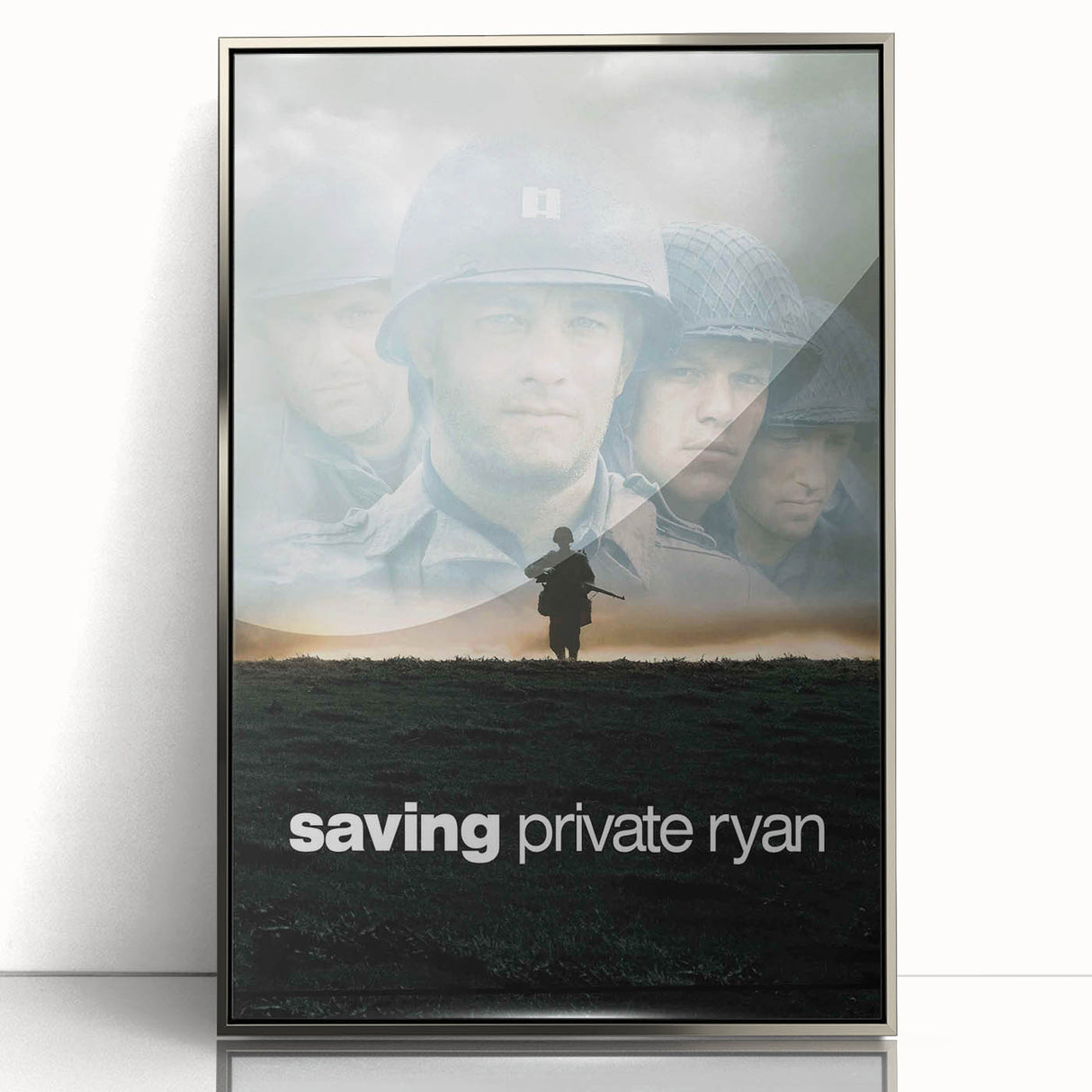 Saving Private Ryan 1990s Vintage Movie Poster | Classic 90s Film Art