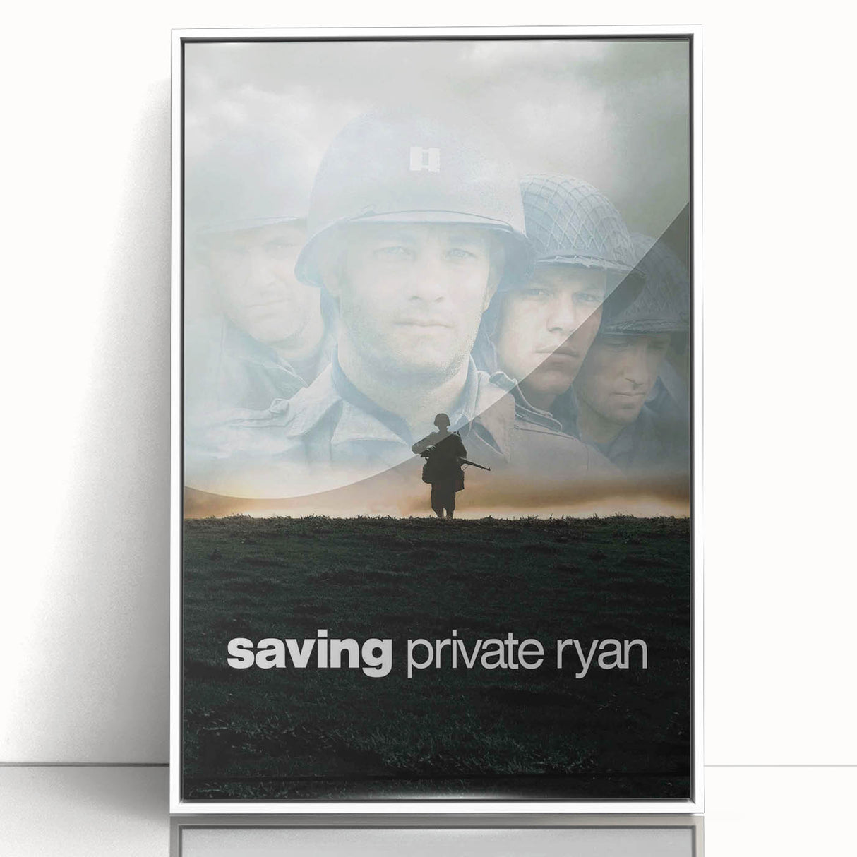 Saving Private Ryan 1990s Vintage Movie Poster | Classic 90s Film Art