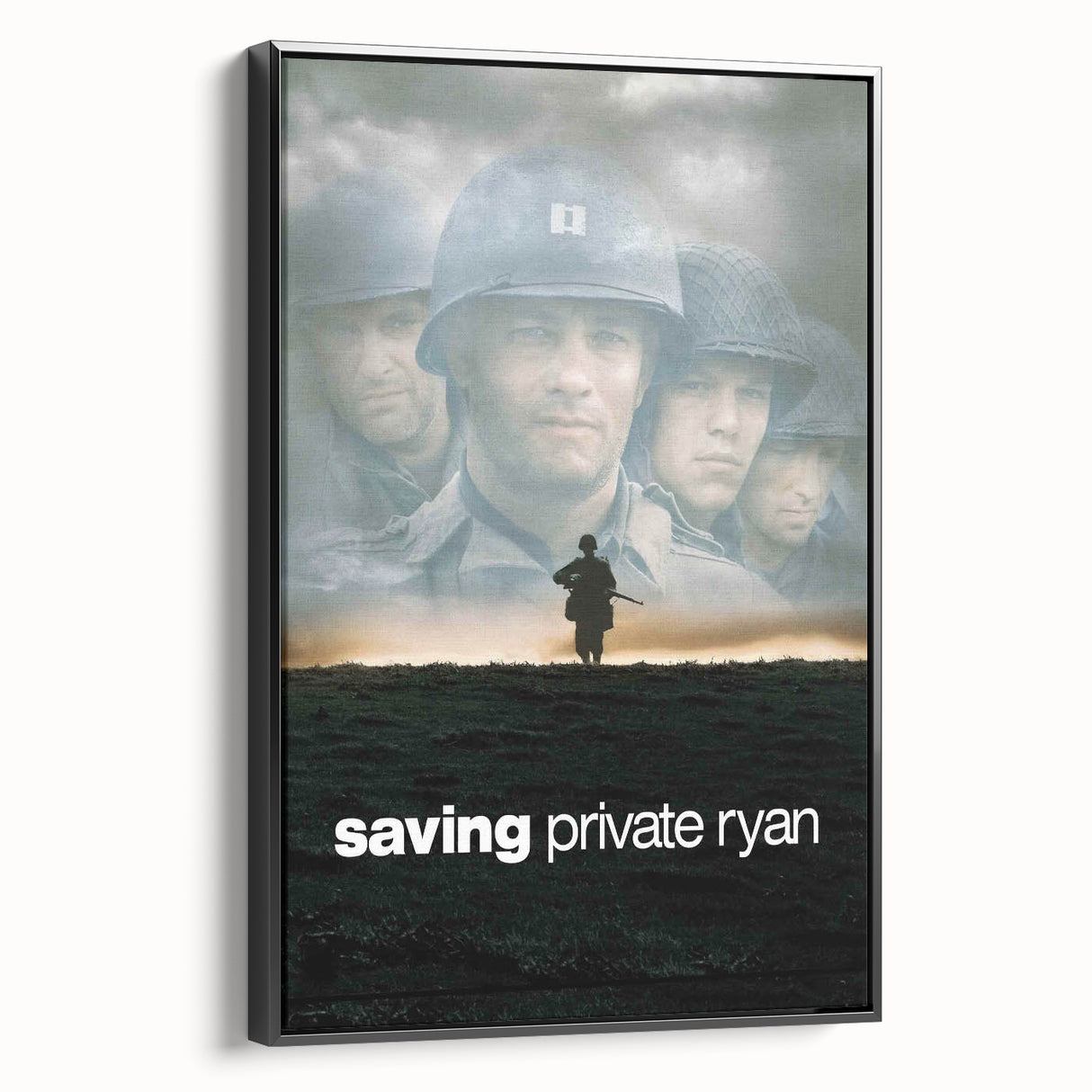Saving Private Ryan 1990s Vintage Movie Poster | Classic 90s Film Art