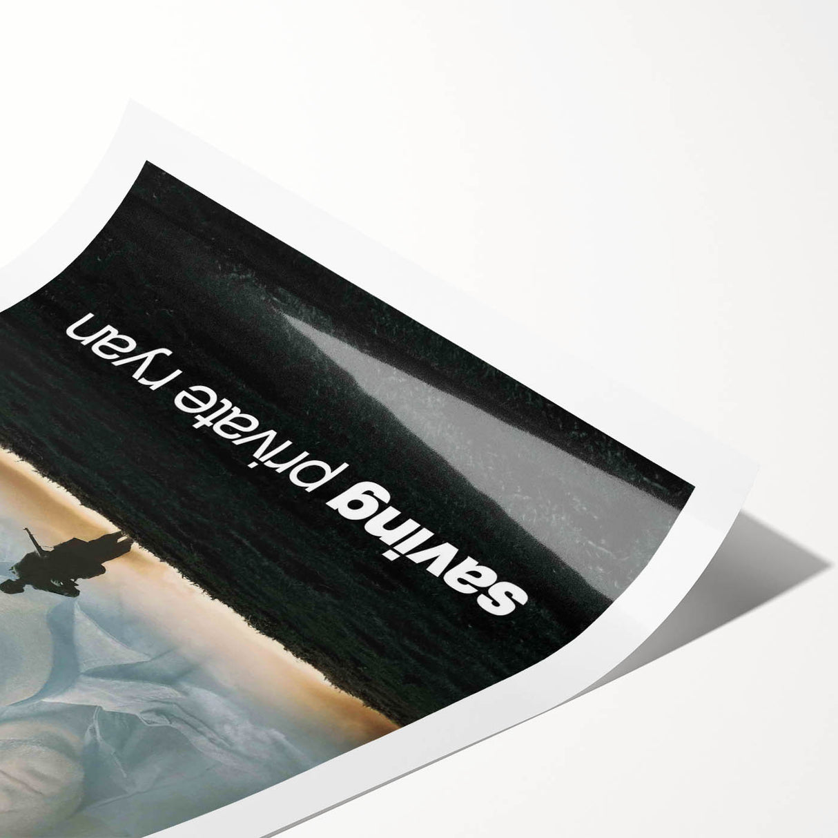 Saving Private Ryan 1990s Vintage Movie Poster | Classic 90s Film Art