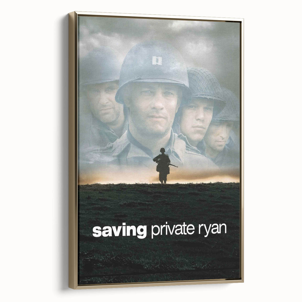 Saving Private Ryan 1990s Vintage Movie Poster | Classic 90s Film Art