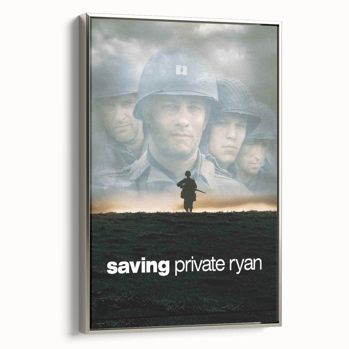 Saving Private Ryan 1990s Vintage Movie Poster | Classic 90s Film Art
