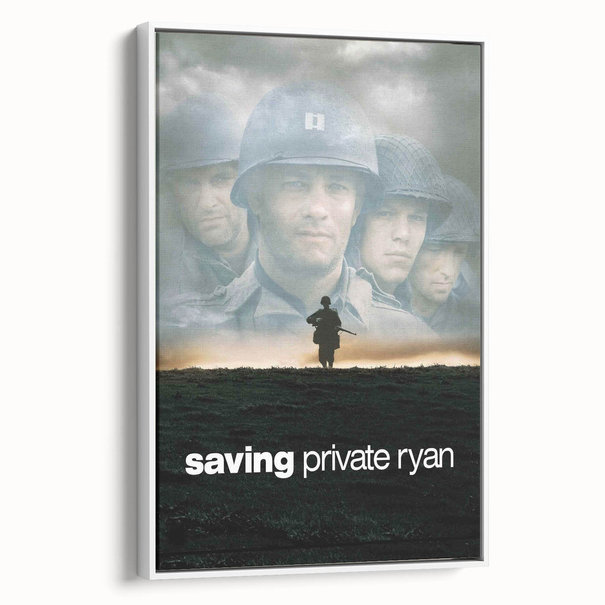 Saving Private Ryan 1990s Vintage Movie Poster | Classic 90s Film Art