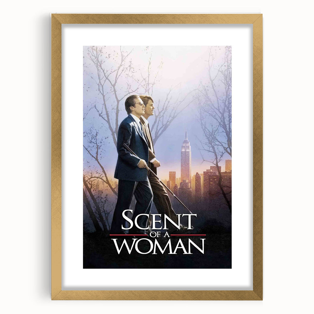 Scent of a Woman 1990s Vintage Movie Poster | Classic 90s Film Art