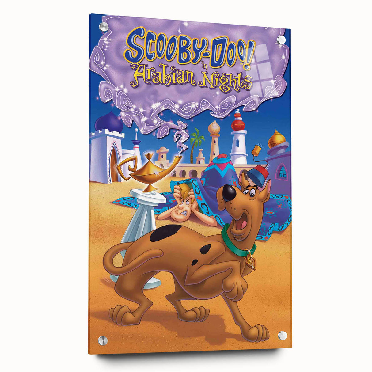 Scooby-Doo in Arabian Nights 1990s Vintage Movie Poster | Retro 90s Print