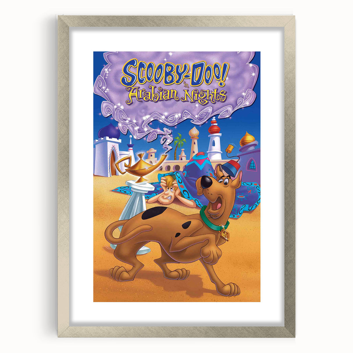 Scooby-Doo in Arabian Nights 1990s Vintage Movie Poster | Retro 90s Print