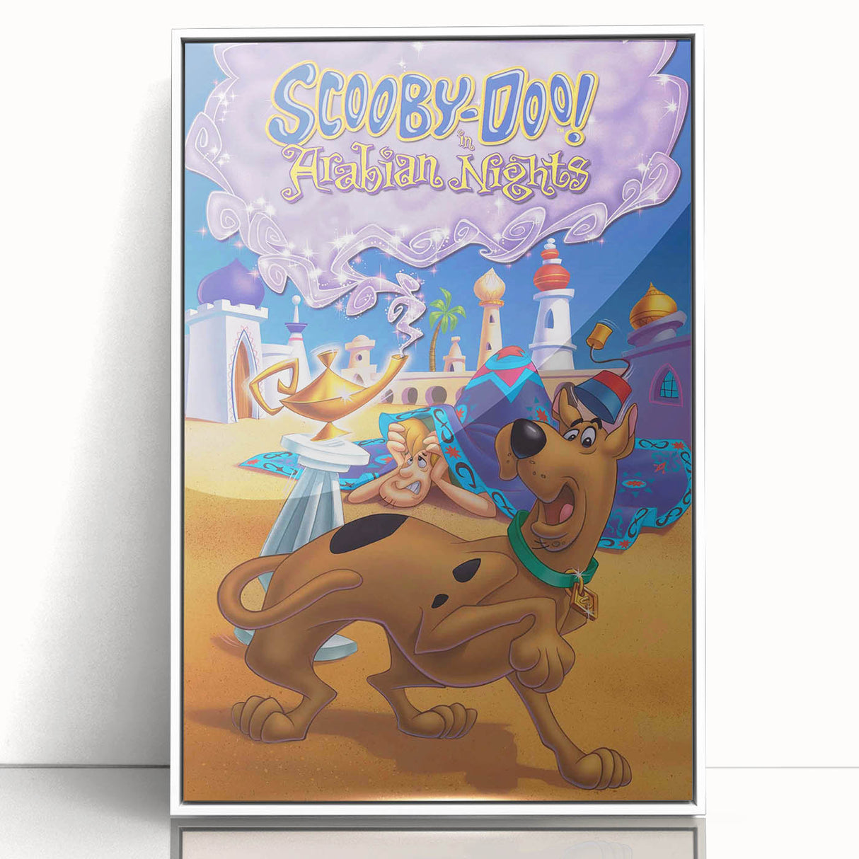 Scooby-Doo in Arabian Nights 1990s Vintage Movie Poster | Retro 90s Print