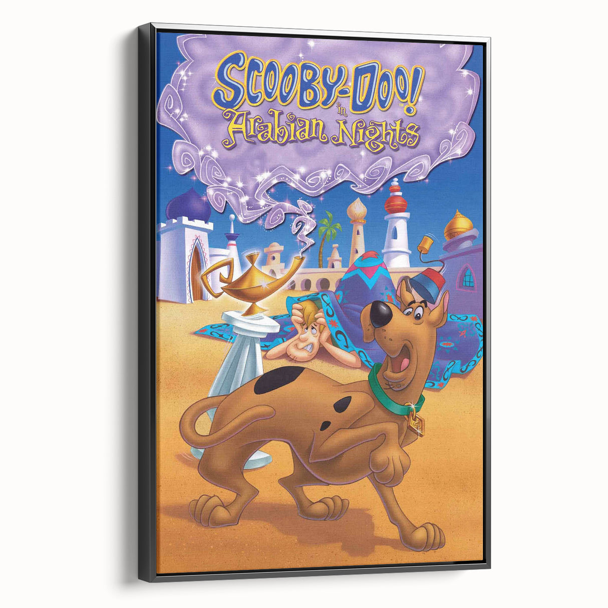 Scooby-Doo in Arabian Nights 1990s Vintage Movie Poster | Retro 90s Print