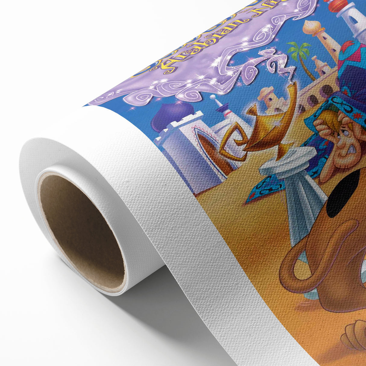 Scooby-Doo in Arabian Nights 1990s Vintage Movie Poster | Retro 90s Print