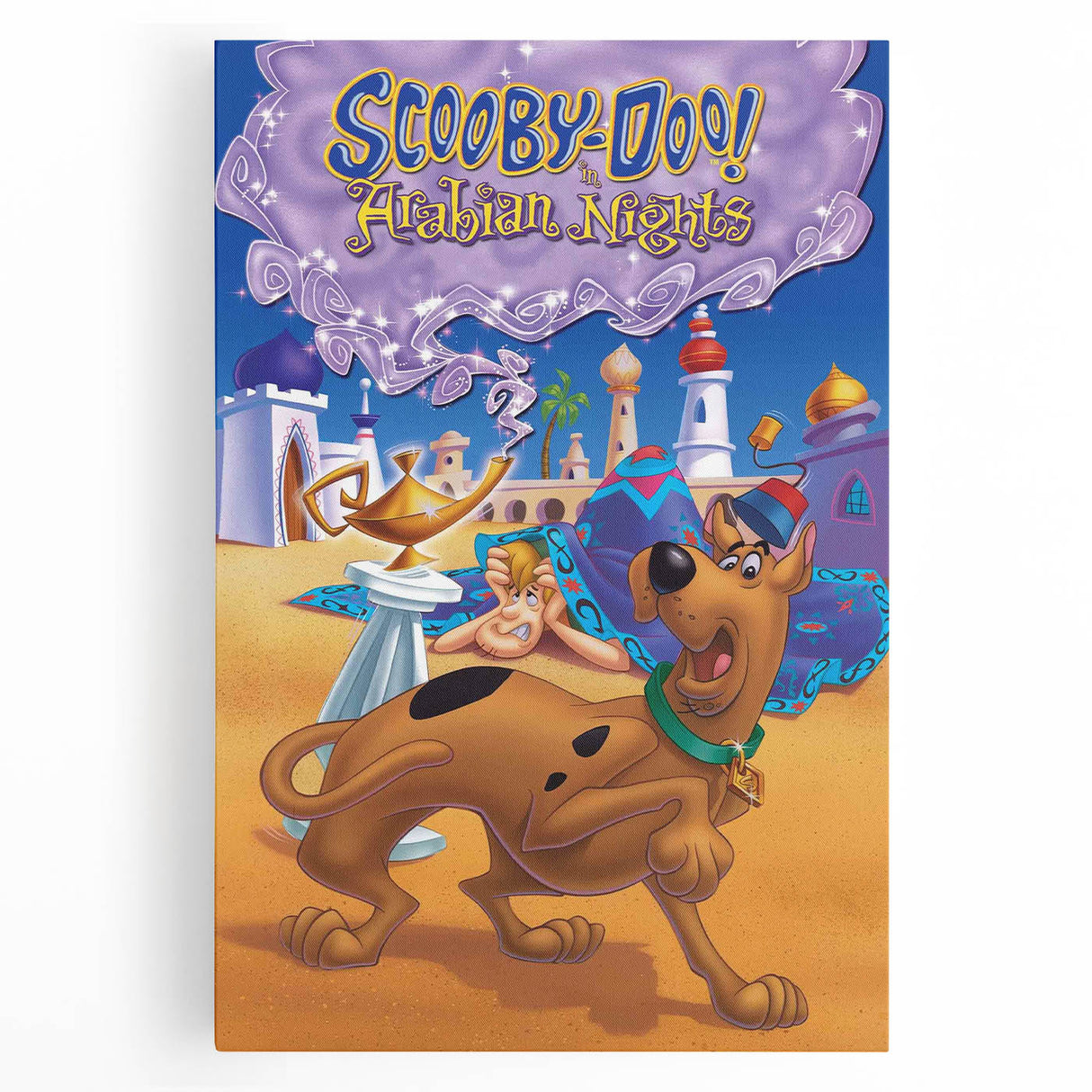 Scooby-Doo in Arabian Nights 1990s Vintage Movie Poster | Retro 90s Print