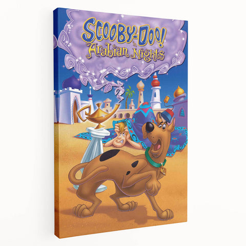Scooby-Doo in Arabian Nights 1990s Vintage Movie Poster | Retro 90s Print