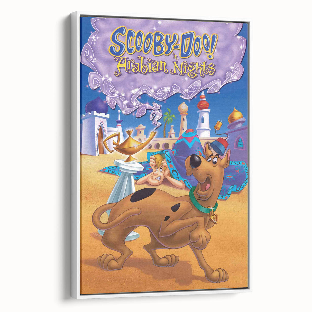 Scooby-Doo in Arabian Nights 1990s Vintage Movie Poster | Retro 90s Print