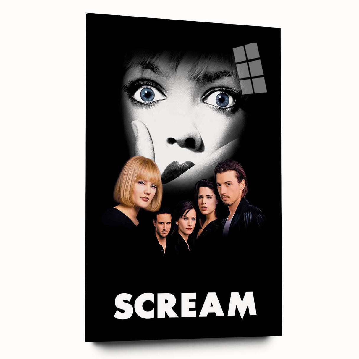 Scream 1990s Vintage Movie Poster | Classic 90s Film Art