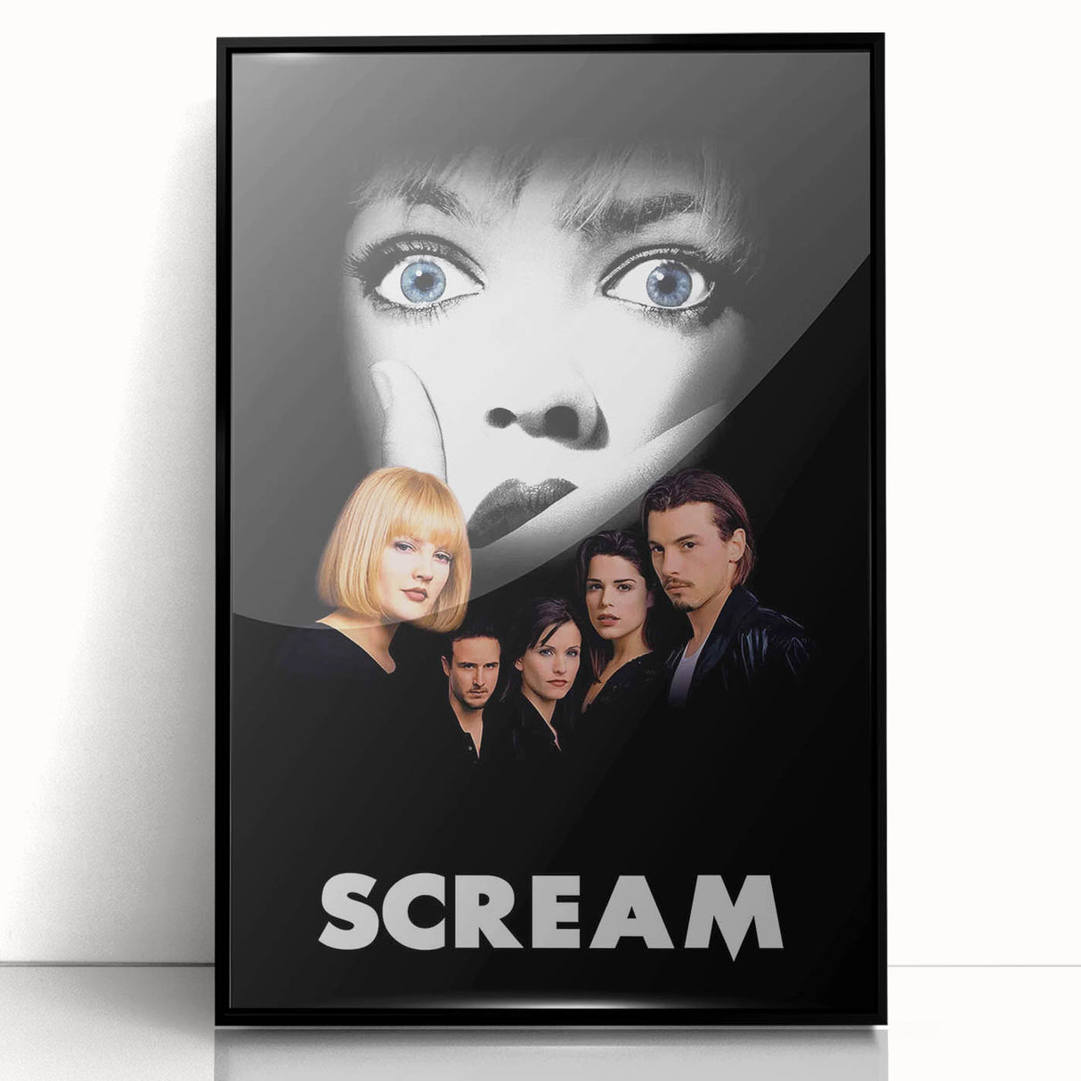 Scream 1990s Vintage Movie Poster | Classic 90s Film Art