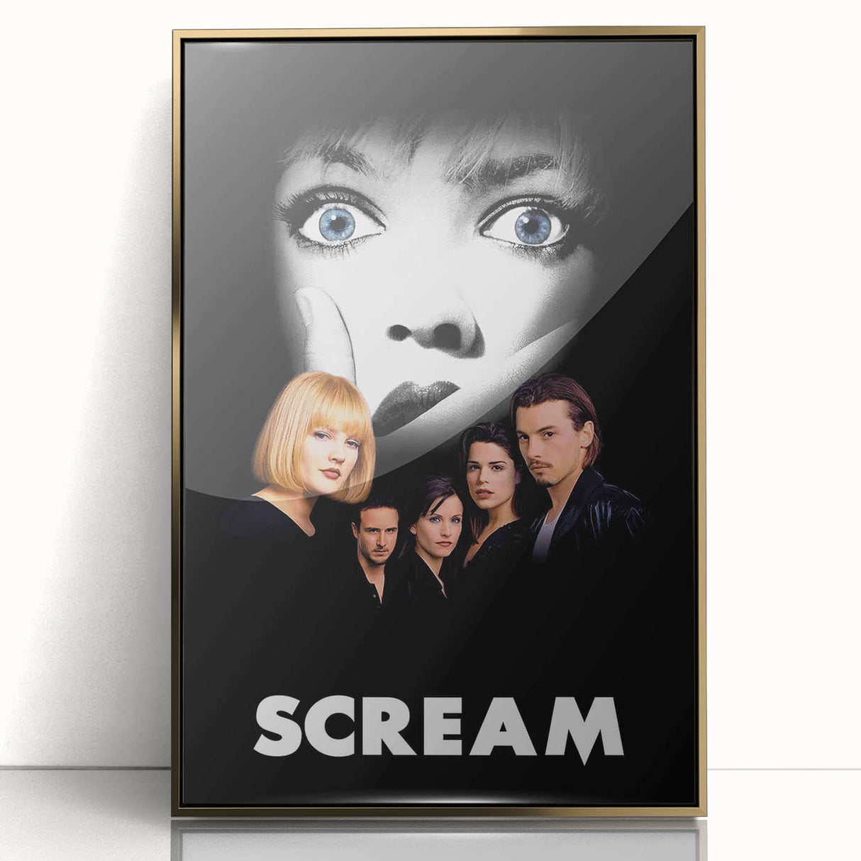 Scream 1990s Vintage Movie Poster | Classic 90s Film Art