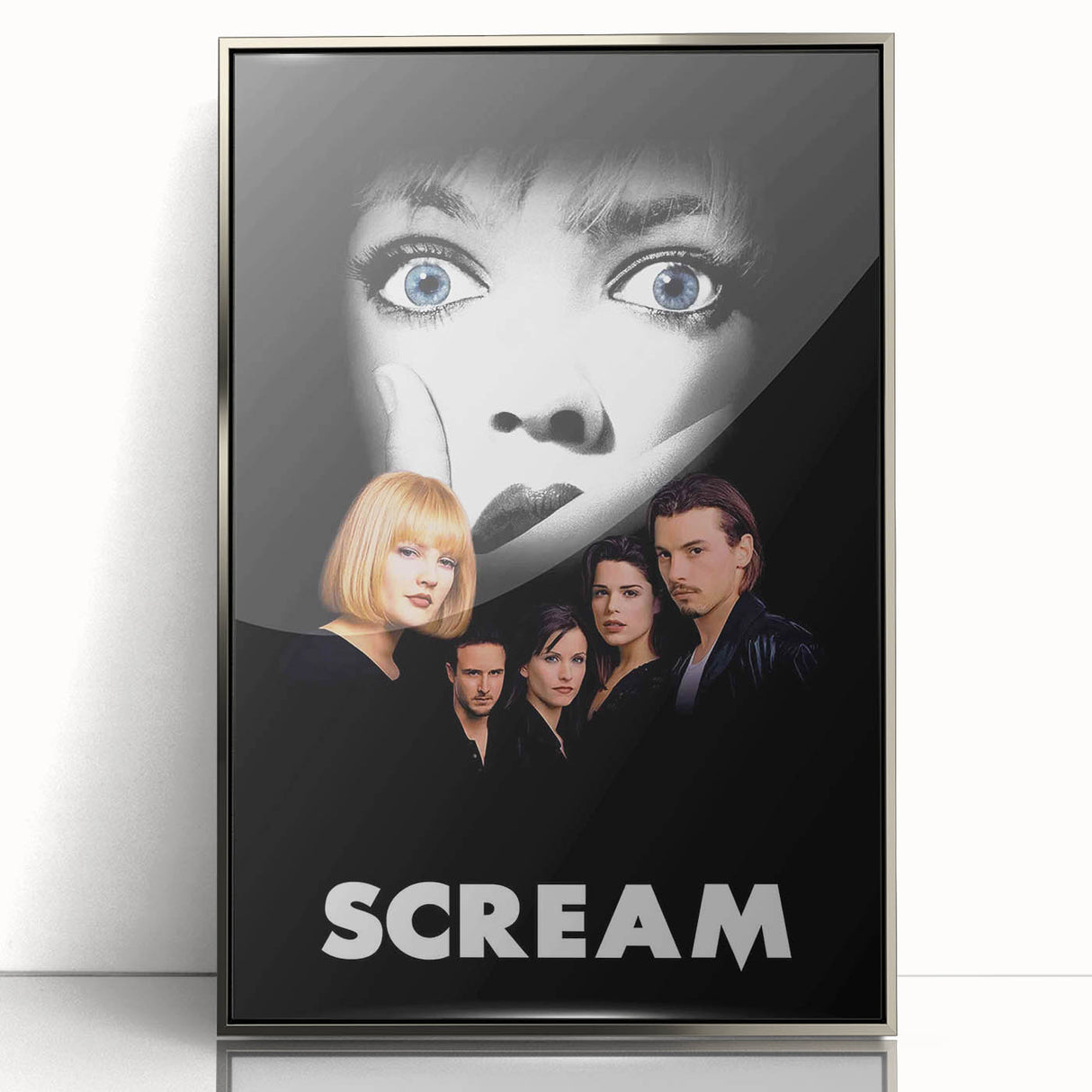 Scream 1990s Vintage Movie Poster | Classic 90s Film Art