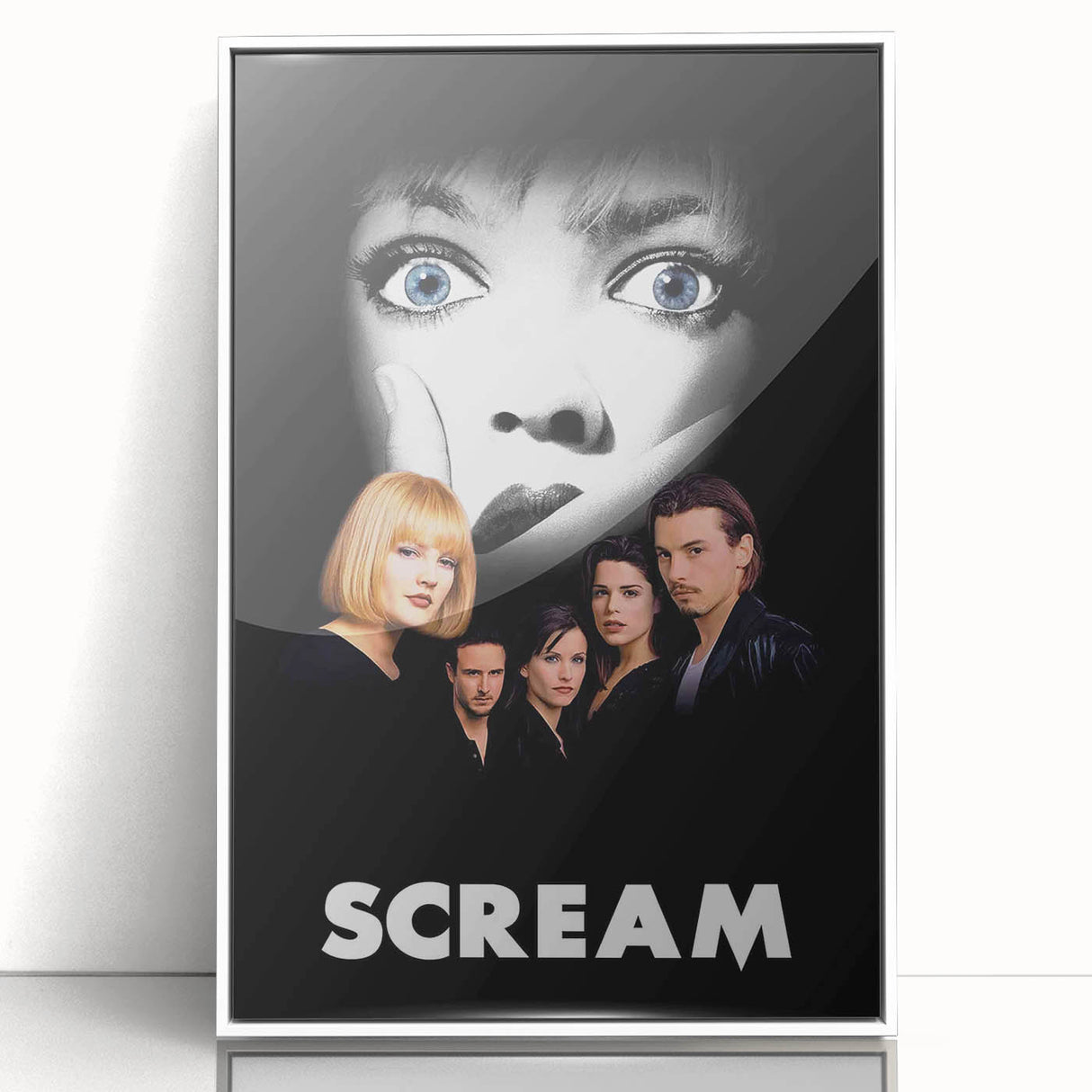Scream 1990s Vintage Movie Poster | Classic 90s Film Art