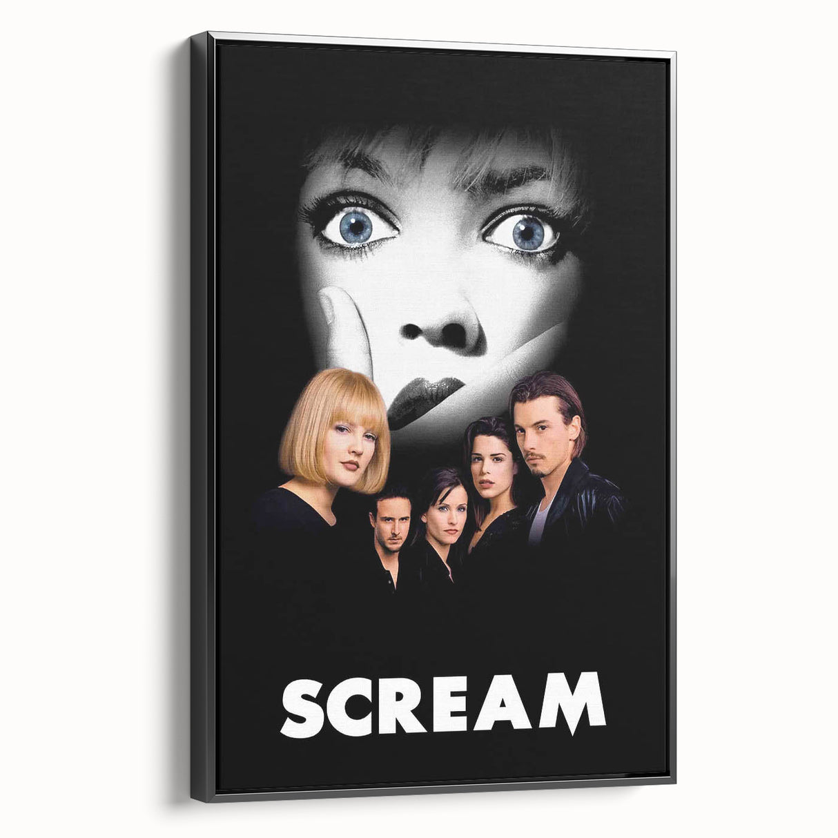 Scream 1990s Vintage Movie Poster | Classic 90s Film Art