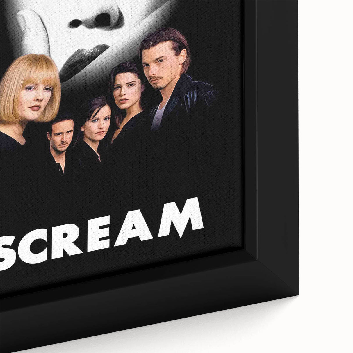 Scream 1990s Vintage Movie Poster | Classic 90s Film Art