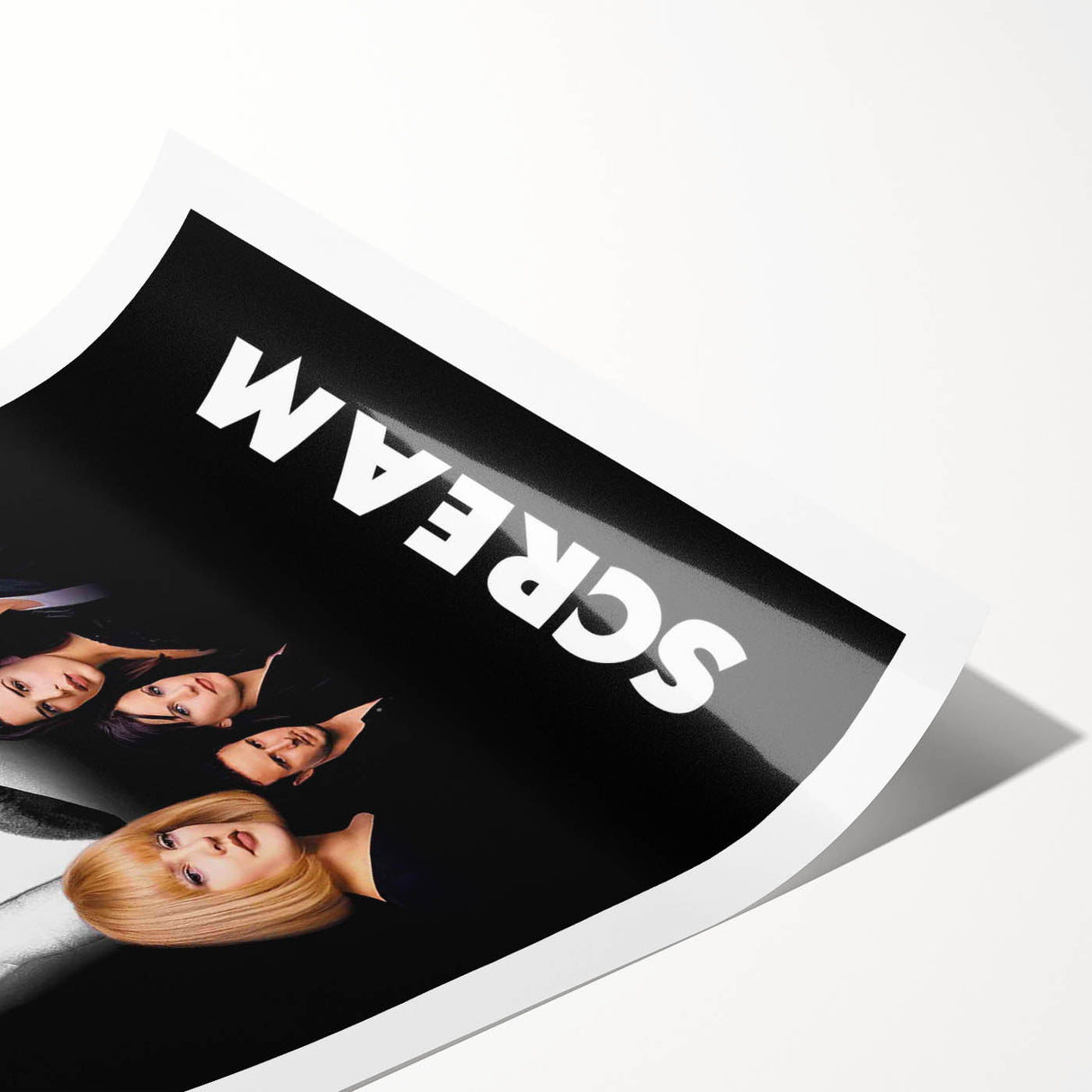 Scream 1990s Vintage Movie Poster | Classic 90s Film Art