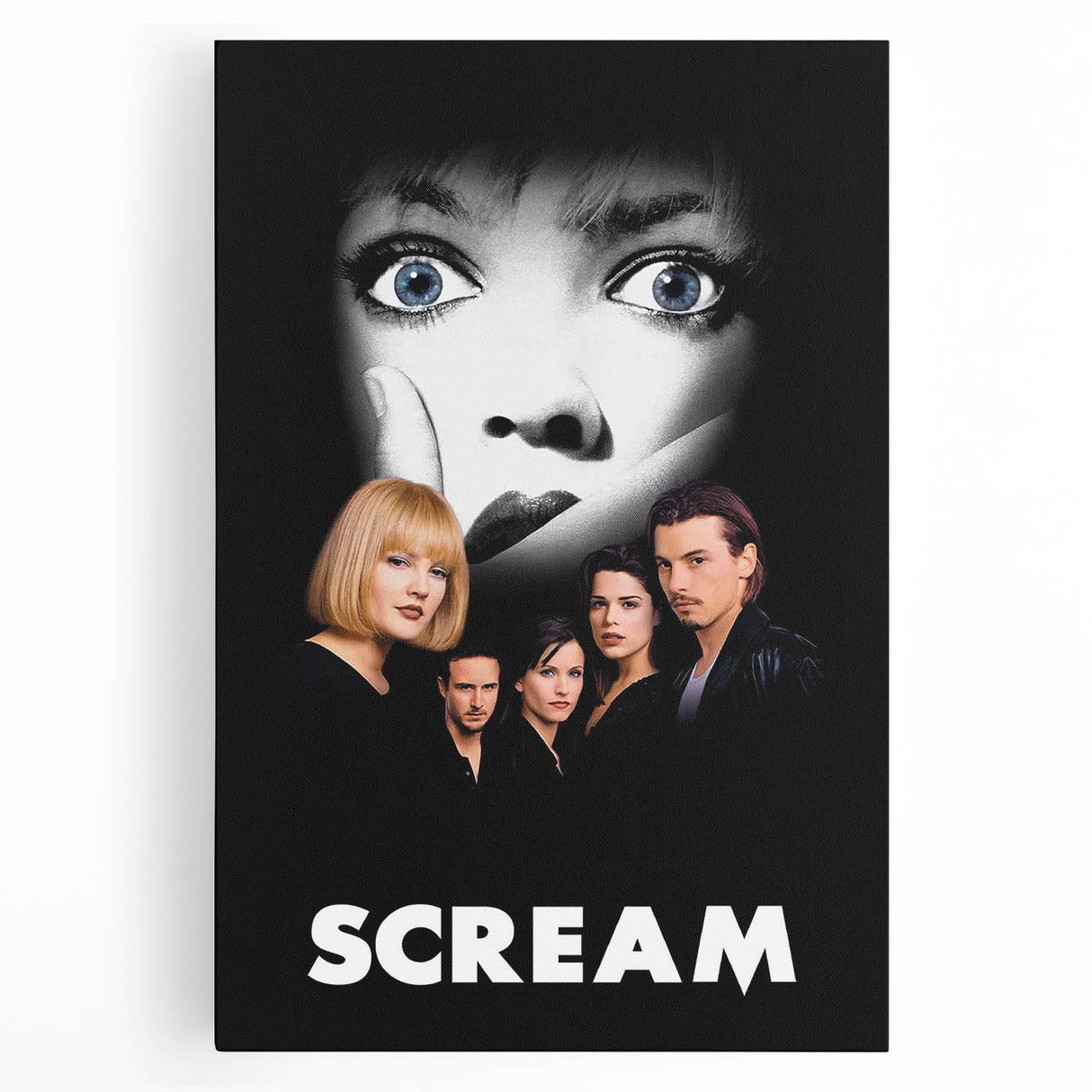 Scream 1990s Vintage Movie Poster | Classic 90s Film Art