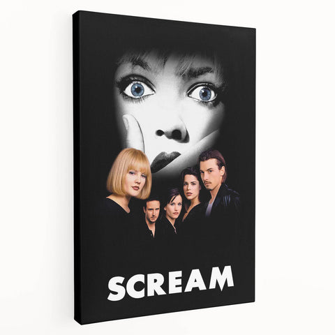 Scream 1990s Vintage Movie Poster | Classic 90s Film Art