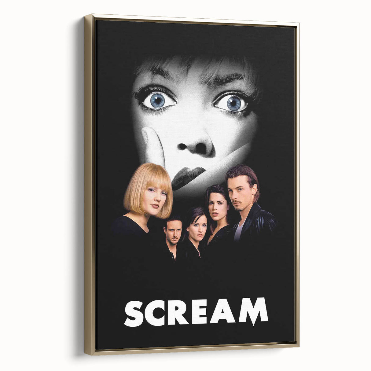Scream 1990s Vintage Movie Poster | Classic 90s Film Art