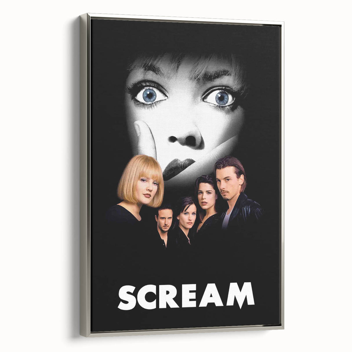 Scream 1990s Vintage Movie Poster | Classic 90s Film Art