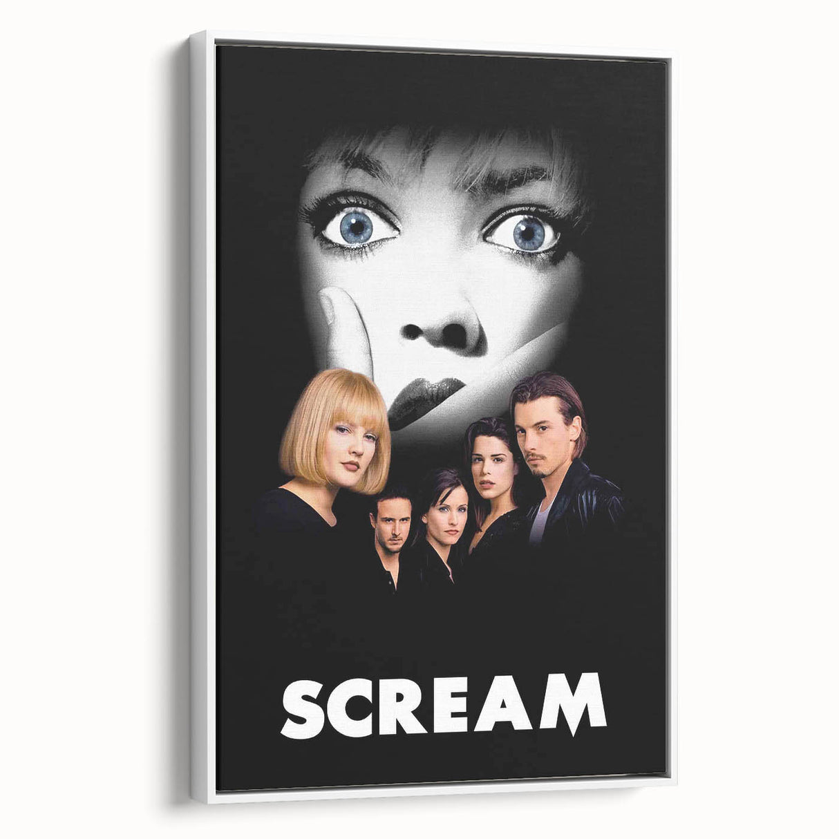 Scream 1990s Vintage Movie Poster | Classic 90s Film Art